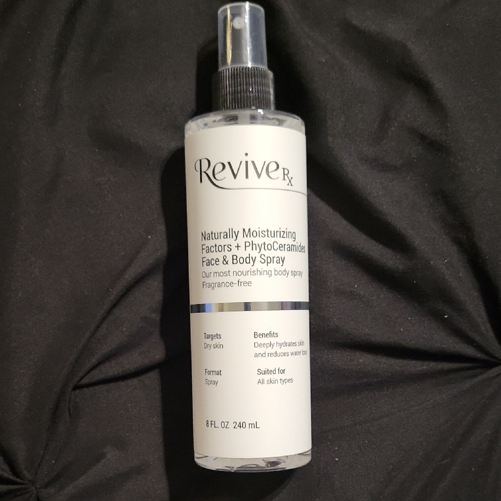 Revive rx moisturizing spray for face and body